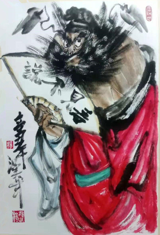 心意入画,写中寄情,寓意于形而传其神 杨汉武自