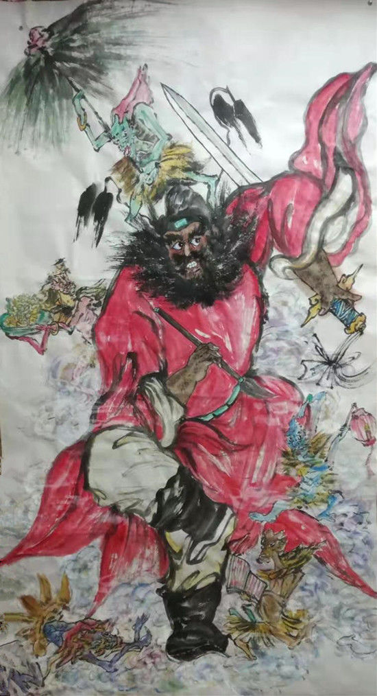 心意入画,写中寄情,寓意于形而传其神 杨汉武自